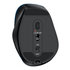Bluetooth optická myš Genius Ergo 9000S/Ergonomická/Optická/Pre pravákov/2 400 DPI/USB+BT/Čierna-modrá