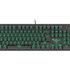 Herná klávesnica Genesis herní mechanická klávesnice THOR 300/RGB/Outemu Blue/Drátová USB/US layout/Černá