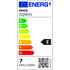 EMOS LED žiarovka Classic A60 / E27 / 7 W (60 W) / 806 lm / teplá biela