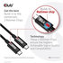 CLUB 3D Club3D Kabel USB4 Gen3x2 Typ C 8K60Hz UHD Power Delivery 240W, (M/M), 300cm