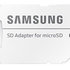 Samsung/micro SDXC/512GB/Class 10/+ Adaptér/Modrá