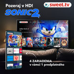STRONG Sweet.tv predplatné 12 mesiacov balík "L" + 3 kinopremiéry