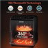 Cosori Dual Blaze 6.4L SMART horkovzdušná  fritéza + 5x špíz a gril. rošt, black