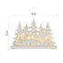 EMOS LED dekorácia drevená – vianočná dedinka, 31 cm, 2x AA, vnútorná, teplá biela, časovač