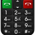 EVOLVEO EasyPhone FL, mobilný telefón pre seniorov s nabíjacím stojanom, čierna