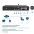 TP-LINK VIGI NVR1008H-8MP 8 Channel PoE Network Video Recorder