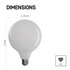 EMOS LED žiarovka Filament Globe / E27 / 11 W (100 W) / 1 521 lm / neutrálna biela