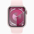 Apple Watch S9/41mm/Pink/Sport Band/Light Pink/-M/L
