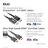 CLUB 3D Club3D Network Switch - Prepínač, DP/HDMI KVM prepínač - Dual DP 4K 60Hz
