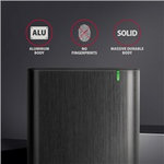 AXAGON EE25-A6M, USB 3.2 Gen 1 - SATA 6G 2.5" kovový box RAW, bez skrutiek