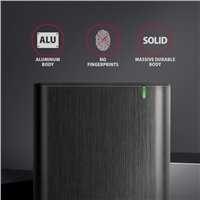 AXAGON EE25-A6M, USB 3.2 Gen 1 - SATA 6G 2.5" kovový box RAW, bez skrutiek