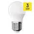 EMOS LED žiarovka Classic Mini Globe / E27 / 2,5 W (32 W) / 350 lm / Neutrálna biela
