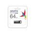ADATA UR340/64GB/USB 3.2/USB-A/Čierna