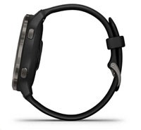 Garmin GPS sportovní hodinky Venu2 Slate/Black Band, EU