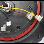 Přední kolo s motorem - vč. pneu a duše pro Xiaomi Mi Electric Scooter 1S / Essential, šedá