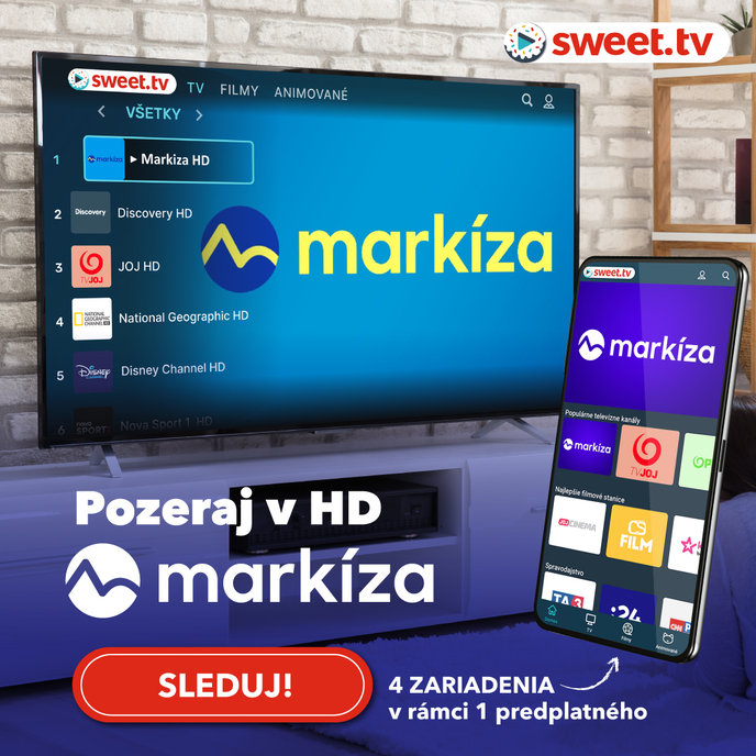 STRONG Sweet.tv predplatné 12 mesiacov balík "L" + 3 kinopremiéry