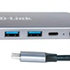 D-Link 5-in-1 USB-C Hub with Card Reader