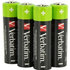 VERBATIM Nabíjecí baterie AA Premium 4-Pack  2600 mAh