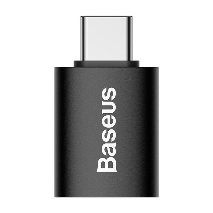 Baseus Converter Ingenuity Series Mini USB-A to Type-C, čierny