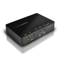AXAGON ADA-71, USB2.0 - 7.1 audio SOUNDbox, vstup/výstup SPDIF