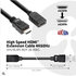 CLUB 3D Club3D Kabel prodlužovací Rychlý HDMI 4K60HZ (M/F), 5m, černá, 26 AWG