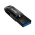 SanDisk Ultra Dual Drive Go/64GB/USB 3.1/USB-A + USB-C/Čierna