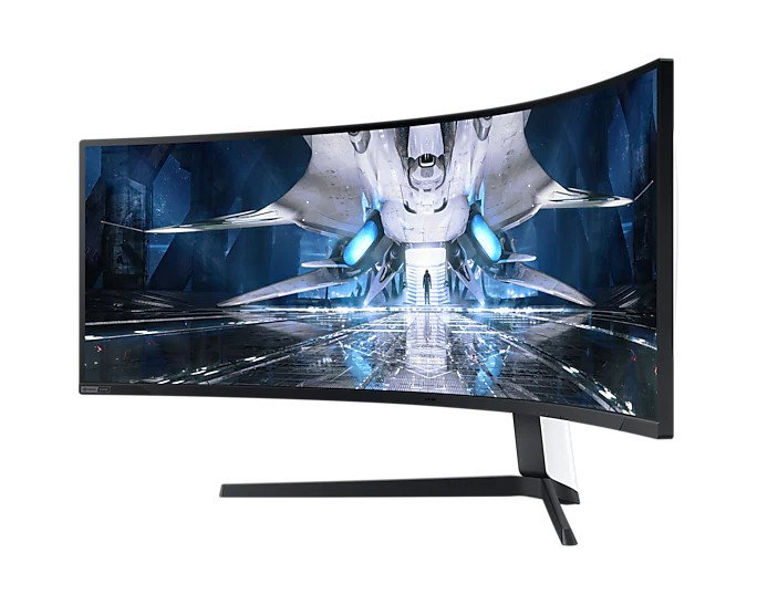 Samsung Odyssey G9 Neo/G95NA/49"/VA/5120x1440/240Hz/1ms/Blck-White/2R
