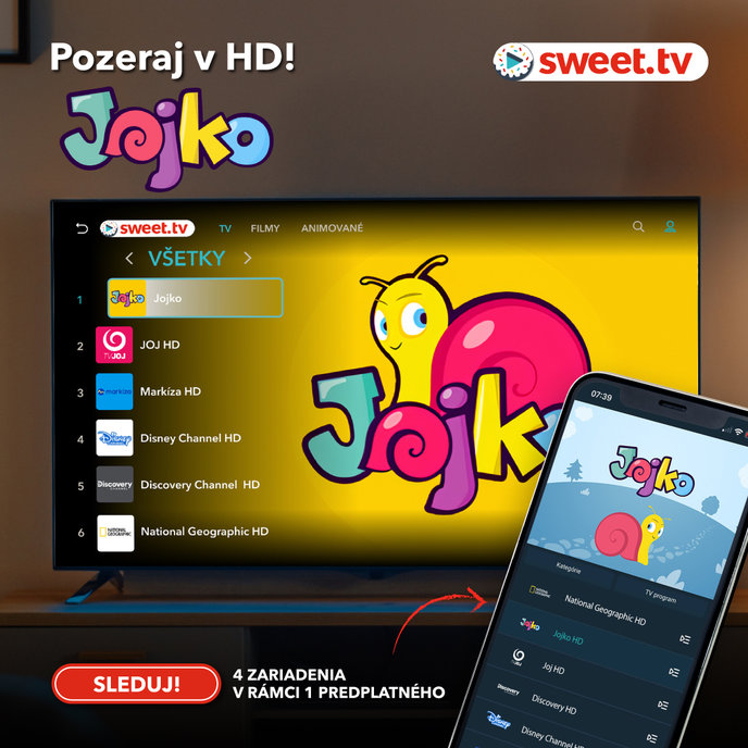 STRONG Sweet.tv predplatné 12 mesiacov balík "L" + 3 kinopremiéry