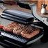 Tefal GC712D34 elektrický gril OptiGrill+ Inox, 2000 W, 6 programů, termostat, tác na šťávu, stříbrný / černý