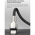 Baseus Cafule Series USB-C na Lightning PD 20W nabíjací/dátový kábel 0.25 m, čierna