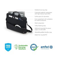 DICOTA Eco Slim Case Plus BASE 13-15.6, čierna