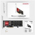AXAGON PCEM2-ND, PCIe x8 radič - 2x M.2 NVMe M-key slot, RAID, podpora dosiek bez bifurkace, vr. LP