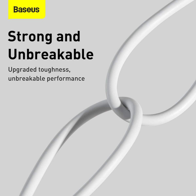 Baseus CALYS-C02 Superior Fast Charging Kábel Lightning 2.4A 2m White