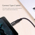 Adaptér Baseus USB-C samec na MicroUSB samica 2,4A, čierny