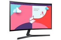 Monitor SAMSUNG MT LED LCD Monitor 24"  S366C FullHD - Prohnutý 1800R, VA, 1920x1080, 4ms, 75Hz,VGA,HDMI
