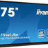 75" iiyama TE7512MIS-B3AG: IPS, 4K, 40P, USB-C