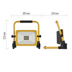 EMOS PRENOSNÝ NABÍJACÍ LED REFLEKTOR ACCO 30W,3000LM,IP54