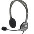 Slúchadlá Logitech® H110 Stereo, šedé