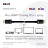 CLUB 3D Club3D Kabel Ultra Rychlý HDMI™, 4K120Hz, 8K60Hz Cable 48Gbps (M/M), 28AWG, 4m