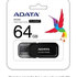 A-DATA ADATA Flash Disk 32GB USB 2.0 Dash Drive UV240, Black