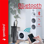 GEMBIRD USB Bluetooth adaptér v4.2, stereo audio prijímač, čierny