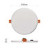 EMOS LED panel VIXXO 155mm, kruhový vstavaný biely, 13,5W neutr. b., IP65