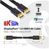 CLUB 3D Club3D Kabel certifikovaný DisplayPort 1.4 HBR3, 8K60Hz (M/M), černé koncovky, 4m, 24 AWG