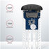 AXAGON EEM2-SA, USB micro-B 3.2 Gen 1 - M.2 SATA SSD kovový RIBBED box, bezskrutkový