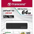 TRANSCEND Flash disk 64GB JetFlash®780, USB 3.0 (R:210/W:140 MB/s) čierna