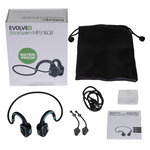 EVOLVEO BoneSwim MP3 16GB, bezdrôtové slúchadlá