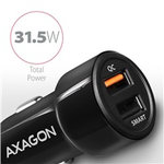 AXAGON PWC-QC5, QUICK a SMART nabíjačka do auta, 2x port QC3.0/AFC/FCP + 5V-2.6A, 31.5W