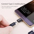 Adaptér Baseus USB-C samec na MicroUSB samica 2,4A, čierny