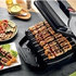 Tefal GC712D34 elektrický gril OptiGrill+ Inox, 2000 W, 6 programů, termostat, tác na šťávu, stříbrný / černý