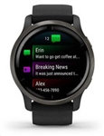 Garmin GPS sportovní hodinky Venu2 Slate/Black Band, EU